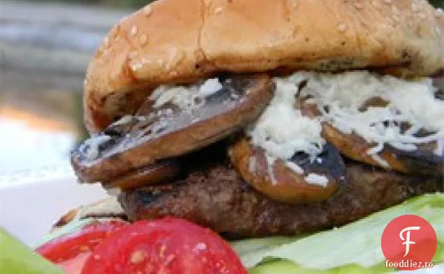 Burgeri Elvețieni Cu Ciuperci La Grătar
