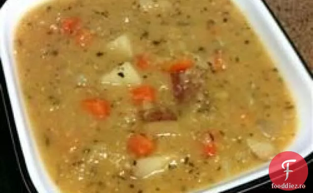Usturoi Supa De Linte De Cartofi (Vegan)