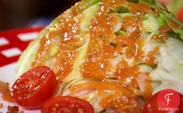Salată de salată cu Dressing francez de casă