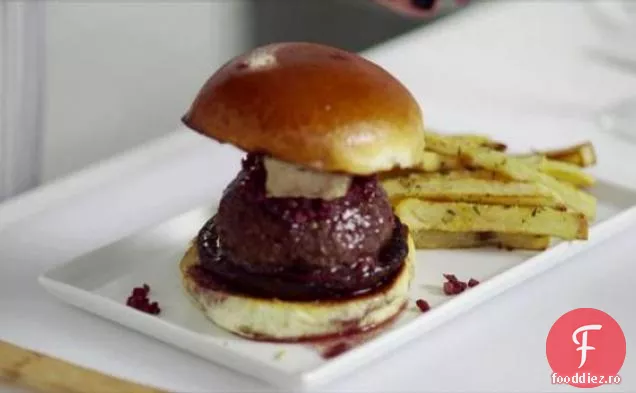 Mușchi Portobello și Burger de Pate