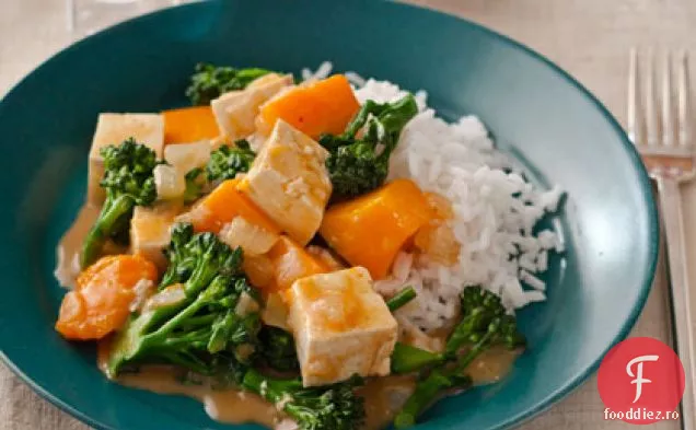 Gingery Butternut Squash și tofu Curry