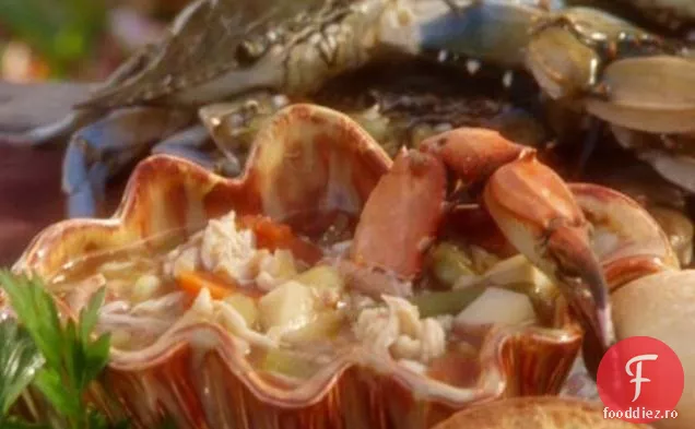 Supa de Crab din Maryland premiată de Wayne