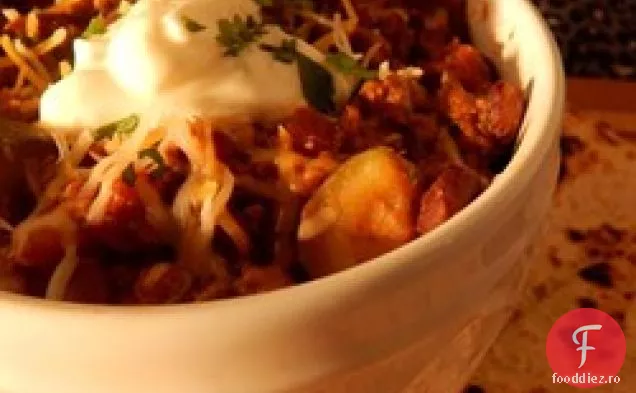 West Texas-Stil Buffalo Chili