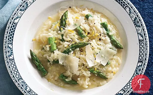 Sparanghel și Risotto de lămâie