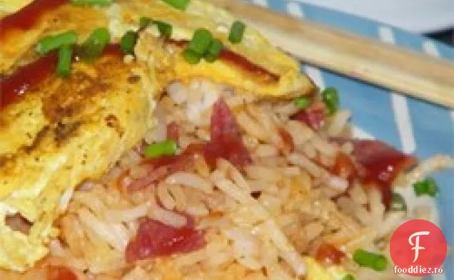 Omuraisu (Omletă Japoneză De Orez)