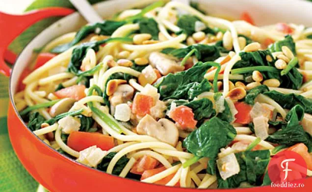 Spaghete Cu Spanac Ofilit