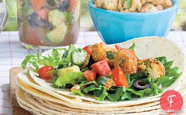 Tacos De Okra Prăjit