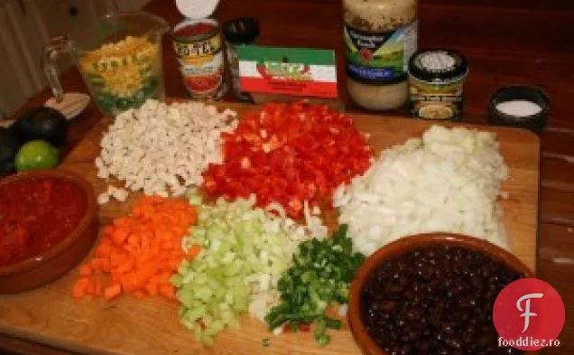Supă De Tortilla Slabă Și Rapidă