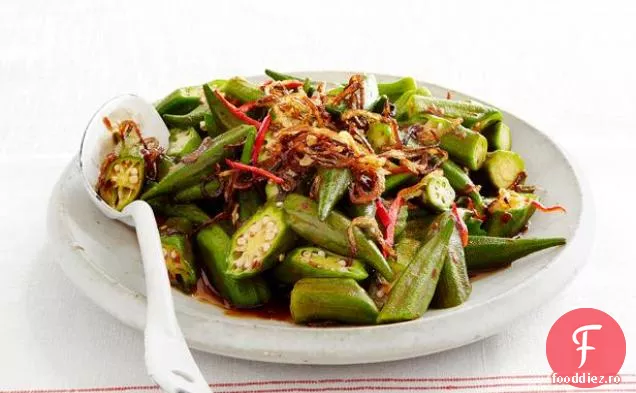 Okra Sambal Cu Foc Wok