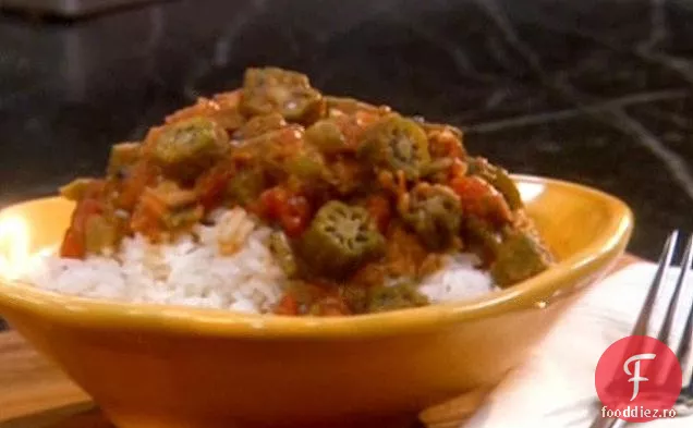 Okra și roșii