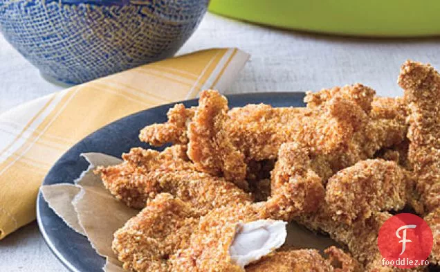 Parmezan-Pecan Pui Prăjit