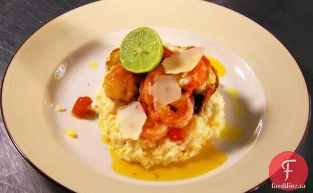 Risotto de homar și creveți