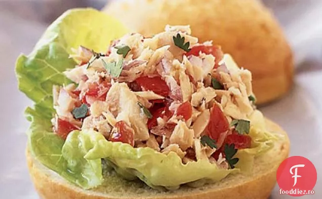 Torturi de ton cu Pico De Gallo