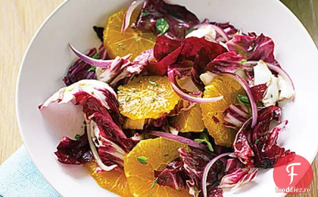 Salată de portocale, Radicchio și Oregano