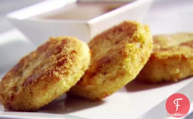 Turte Rotunde Cu Două Cartofi Prăjiți