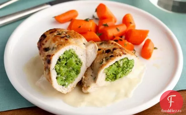 Divan de pui umplut cu sos Sherry Dijon