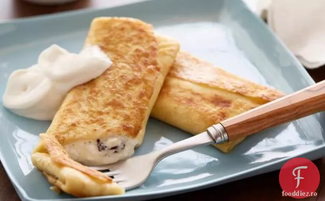 Cherry Vanilla Blintzes