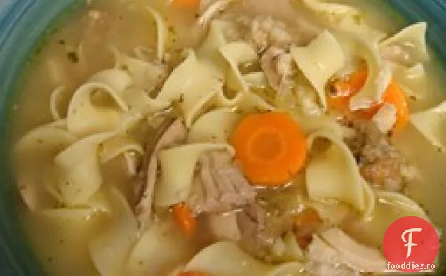 Supă De Carcasă De Curcan De Ziua Recunoștinței