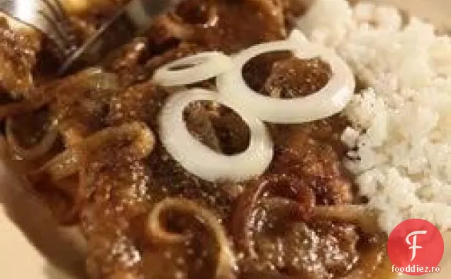 Cotlet de porc Wes cu salsa Verde