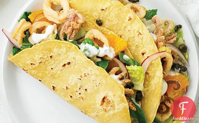 Tacos Calamari Mediteraneeni