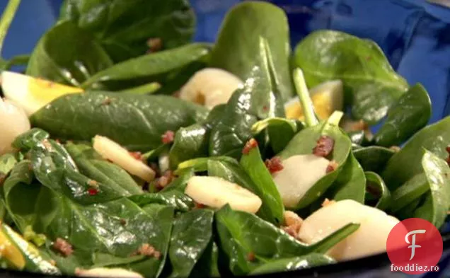 Salată de spanac și Lychee