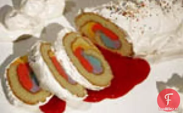 Tort De Confetti Rainbow Cloud