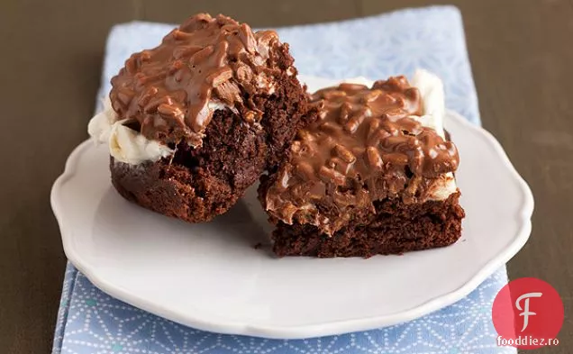 Unt de arahide Marshmallow-Crunch Brownies