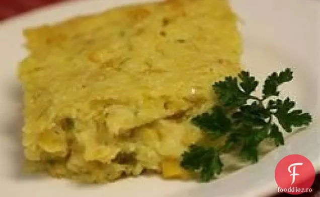 Ascunde legumele, te rog! Caserola de porumb de dovlecei și dovlecei de vară