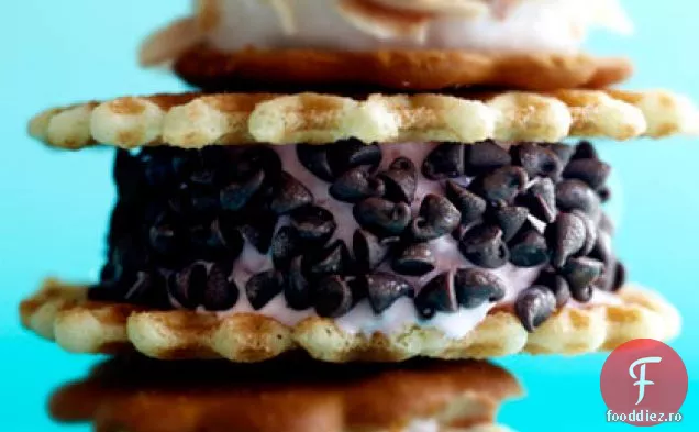 Strawberry Waffle Wiches