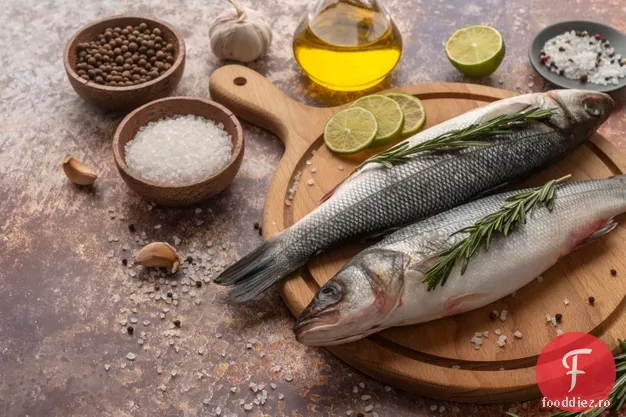 Turmeric condimentat Monkfish cu Chutney de nucă de cocos-mentă