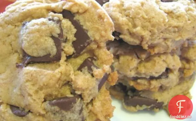Cookie-Uri De Ciocolată Cu Unt De Arahide