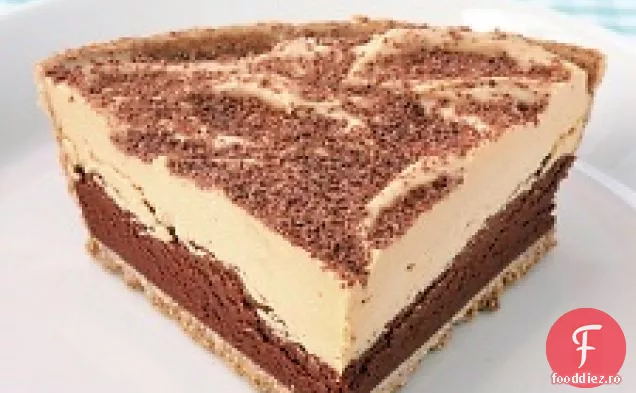 Plăcintă cu ciocolată cu unt de arahide
