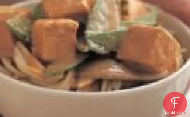 Tofu fiert cu arahide cu tăiței