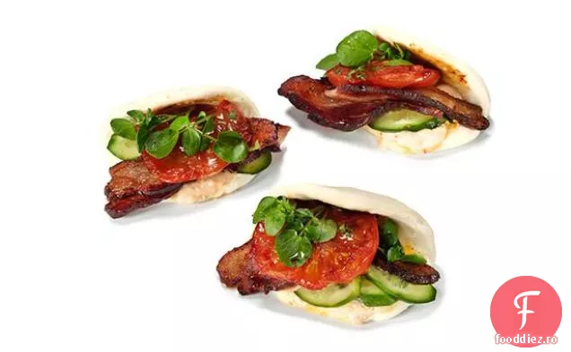 Asiatice BLT chifle cu Chile maioneza