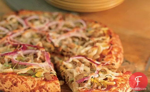 Cârnați De Curcan, Fenicul Și Pizza Cu Praz