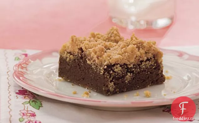 Unt De Arahide Streusel Brownies
