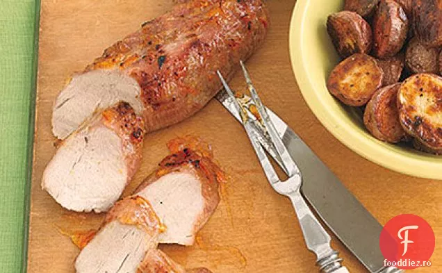 Muschiulet De Porc Cu Geamuri Portocalii
