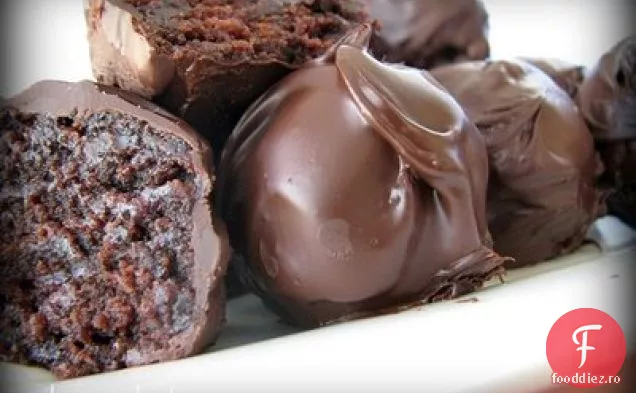 Ciocolată Unt De Arahide Acoperit Brownie Bites
