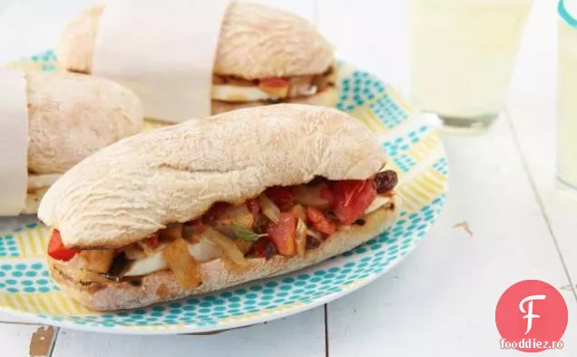 Caponata Picnic Sandwich-Uri