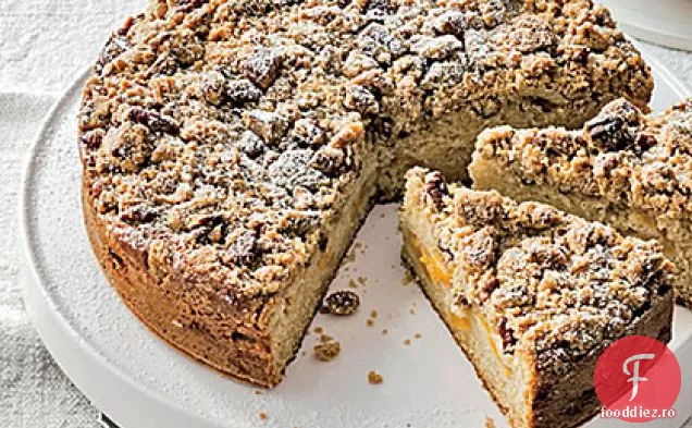 Tort Streusel Cu Piersici