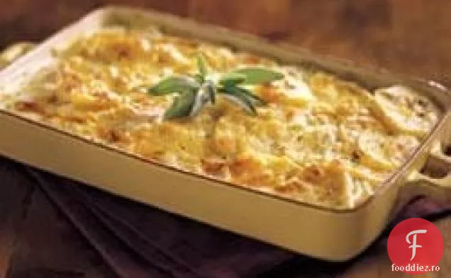 Gratin De Cartofi Cheesy