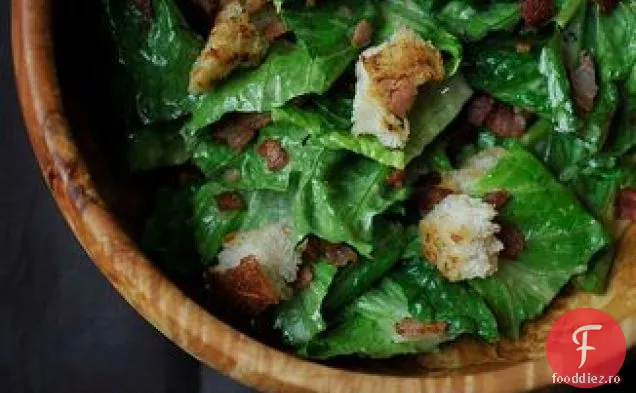 Salată Caesar cu Pancetta