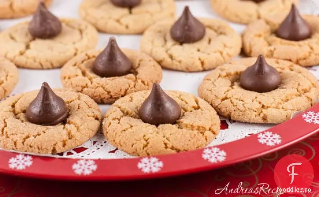 Cookie-Uri De Sărut Cu Unt De Arahide