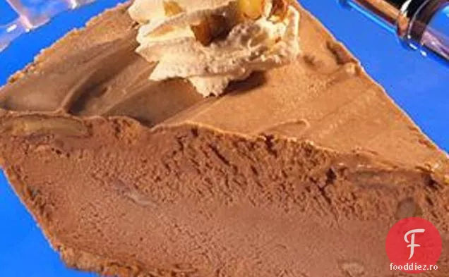 Plăcintă Cu Nuci Pecan Cu Unt De Arahide Cu Ciocolată Congelată