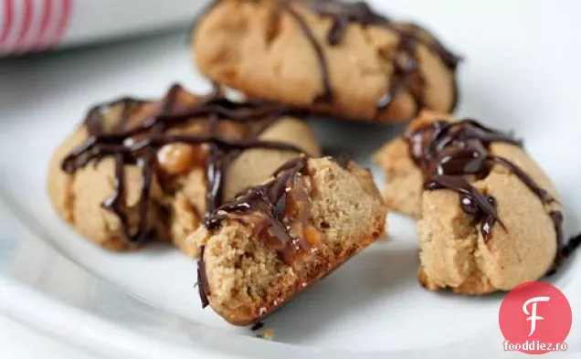 Biscuiți Cu Unt De Arahide Cu Caramel De Arahide