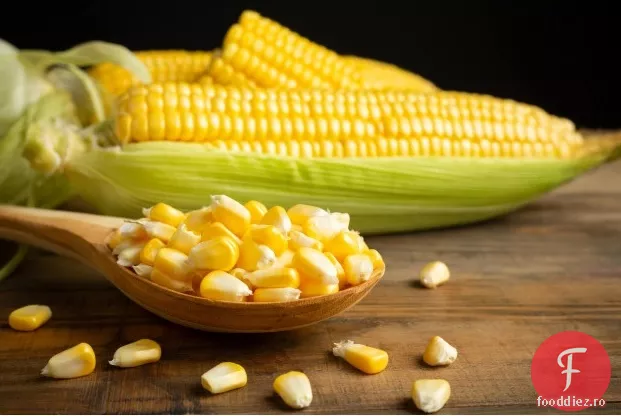 Salată de porumb la grătar și edamame Succotash