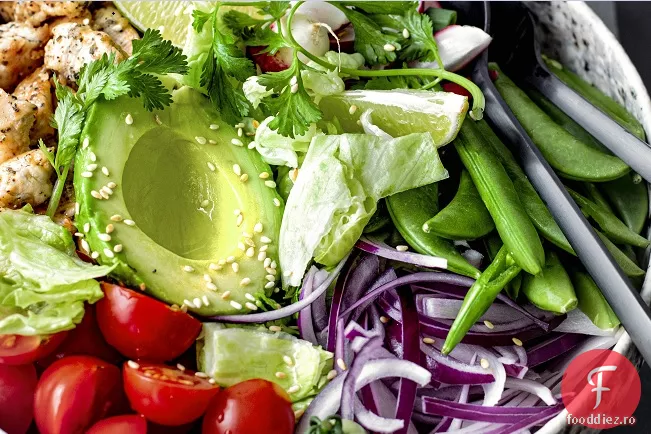 Salată De Pui Cu Avocado