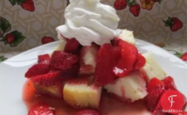 Prăjituri Scurte Cu Căpșuni Scurte