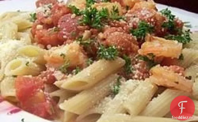 Penne cu creveți