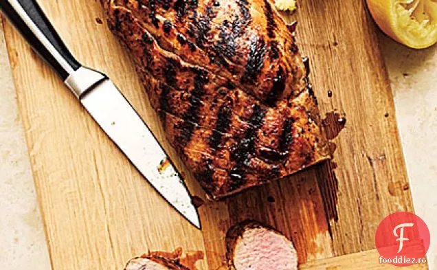 Filet De Porc Cu Miere De Ghimbir La Grătar